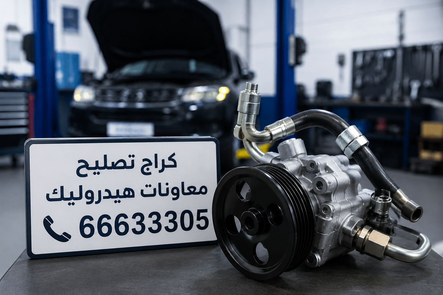 كراج تصليح معاونات هيدروليك